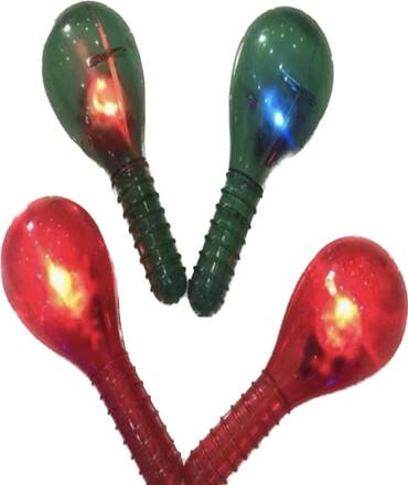 Maracas Luz LED               