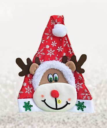 Gorro Navideño Reno          